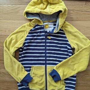 Mini Boden terry cloth hoodie